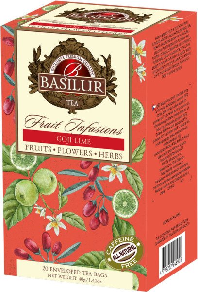 BASILUR Fruit Goji Lime přebal 20x2g