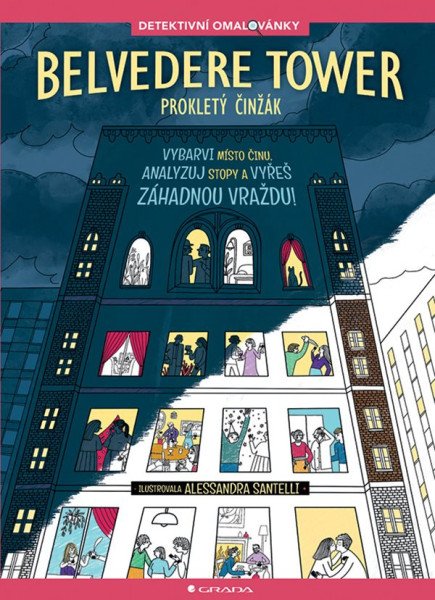 Detektivní omalovánky - Prokletý věžák Belvedere Tower