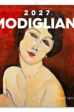 Kalendář 2027 poznámkový: Amedeo Modigliani, 30 x 30 cm