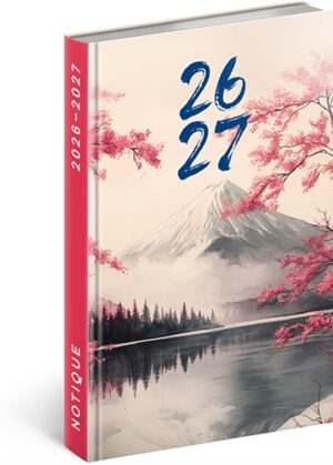 NOTIQUE 18měsíční diář Petito – Japonsko 2026/2027, 11 x 16 cm
