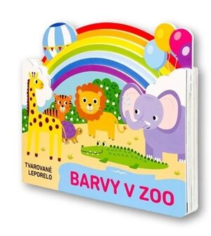 Tvarované leporelo - Barvy v zoo