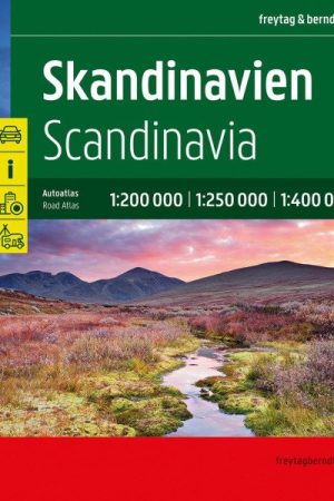 Skandinávie 1:200 000 - 1:400 000 / autoatlas