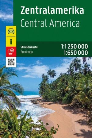 Střední Amerika 1:1 250 000 - 1:650 000 / automapa