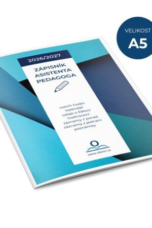 Zápisník asistenta pedagoga 2026/2027( A5)