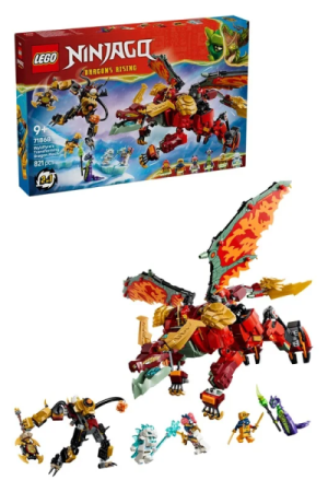 LEGO® NINJAGO® 71868 Wyldfyre a transformační dračí oblek