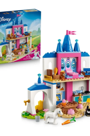 LEGO® - Disney 43283 Popelčin zámek a její zvířecí přátelé