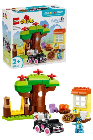 LEGO® DUPLO® 10469 Muffin, Bluey a rozvoz pizzy