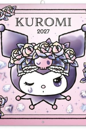 Kalendář 2027 poznámkový: Kuromi , 30 x 30 cm