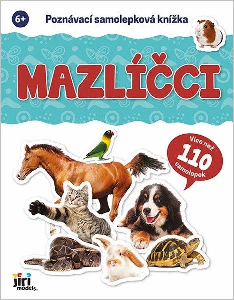 Poznávací samolepková knížka Mazlíčci - Obrázek 2