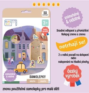 KukiKuk - Samolepky Město