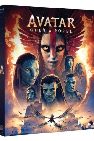 Avatar: Oheň a popel 2BD (BD + BD bonus disk) - Edice v rukávu BD