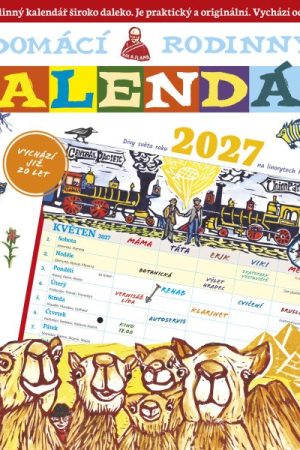 Domácí rodinný kalendář 2027