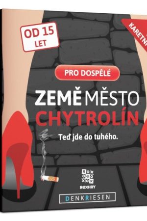 Země město chytrolín: Pro dospělé - Karetní hra