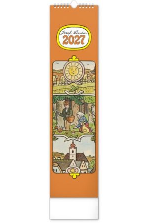 Kalendář 2027 nástěnný: Josef Lada, 12 x 48 cm