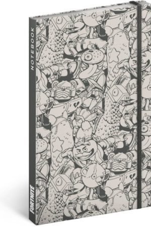 Notes Fortnite - Legends, linkovaný, 13 x 21 cm