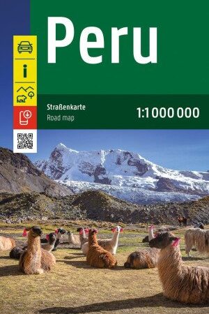 Peru 1 : 1 000 000 / silniční mapa