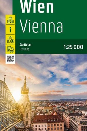 Vídeň 1:25 000 / mapa města