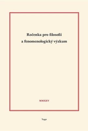 Ročenka pro filosofii a fenomenologický výzkum 2025