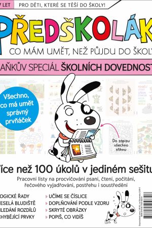Předškolák speciál – Kaňkův speciál školních dovedností