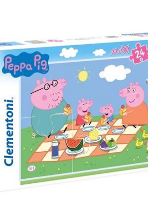 Puzzle Prasátko Peppa Maxi 104 dílků