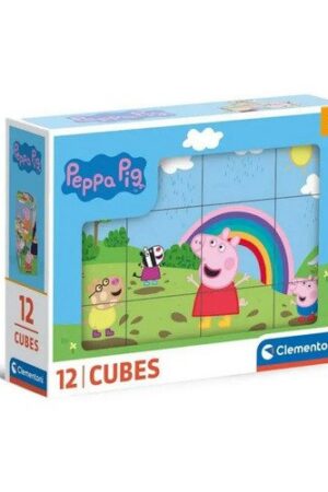 Obrázkové kostky: Prasátko Peppa 12 kostek