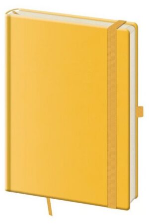 Zápisník Print Pop Yellow - linkovaný L