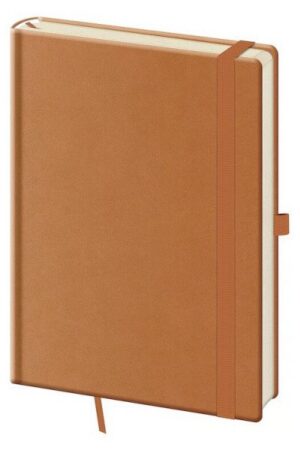 Zápisník Print Plus Natural brown - linkovaný L
