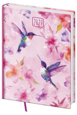 Diář 2027 denní B6 Vario Lyra - Colibri