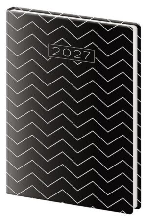 Diář 2027 týdenní kapesní A7 Vario - Lyra Edgy