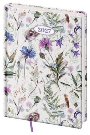 Diář 2027 denní A5 Vario Lyra - Meadow