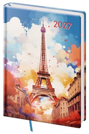 Diář 2027 denní A5 Vario Lyra - Paris