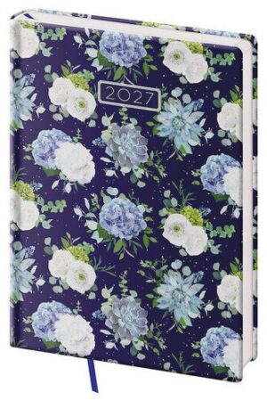 Diář 2027 denní A5 Vario Lyra - Floral