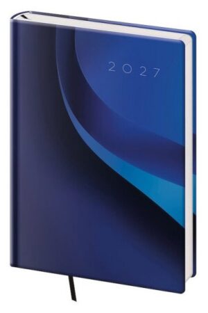 Diář 2027 denní A5 Vario - 2 BLUE WAVE