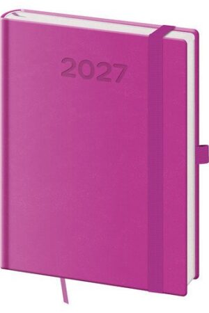 Diář 2027 denní B6 Print Pop - fialová