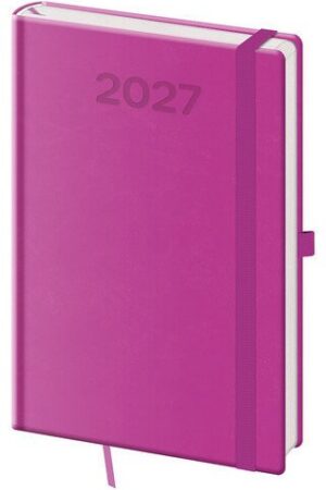 Diář 2027 týdenní A5 Print Pop - fialová