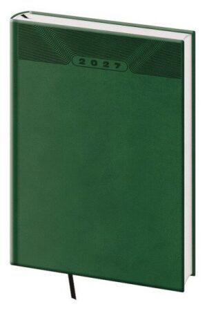 Diář 2027 denní A5 Print Classic - zelená