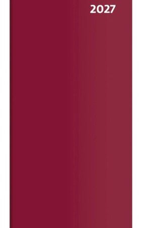 Diář 2027 kapesní - Torino měsíční - bordó