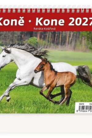 Kalendář stolní 2027 - MiniMax Koně