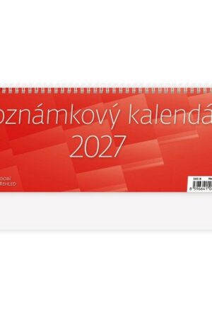 Kalendář stolní 2027 - Poznámkový OFFICE