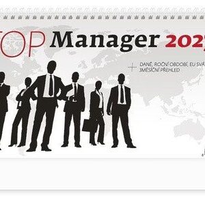 Kalendář stolní 2027 - Top Manager