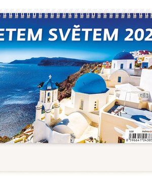 Kalendář stolní 2027 - Letem světem