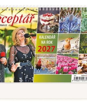 Kalendář stolní 2027 - Receptář