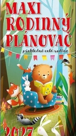 Kalendář nástěnný 2027 - MAXI rodinný plánovač