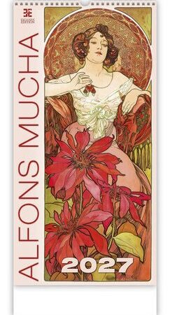 Kalendář nástěnný 2027 - Alfons Mucha