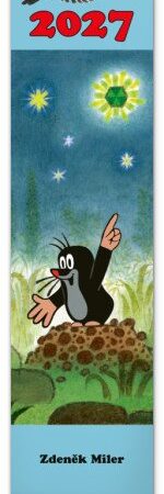 Kalendář 2027 nástěnný: Krteček/Krtko, 12 x 48 cm