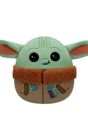 Squishmallows Star Wars - Grogu se sušenkami 20 cm