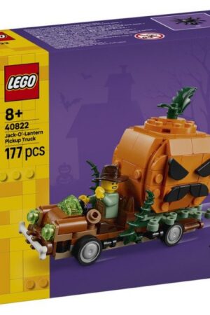 LEGO® Iconic 40822 Pick-up s halloweenskými dýněmi