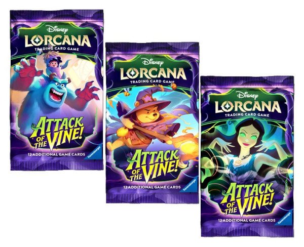 Disney Lorcana TCG: Attack of the Vine! - Booster Pack