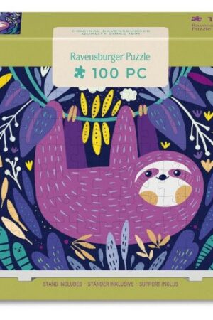 Puzzle se stojánkem: Veselý lenochod 100 dílků