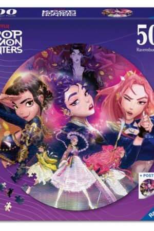 Kruhové puzzle: K-pop: Lovkyně démonů 500 dílků